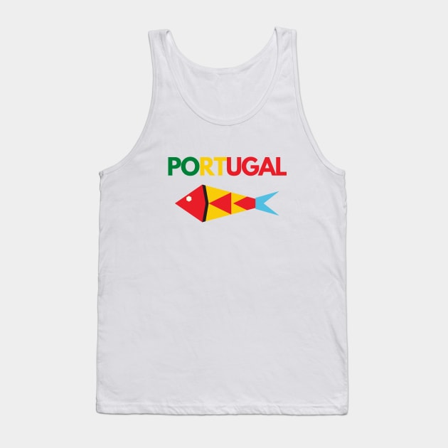 Portugal Tank Top by Lisbon Travel Shop